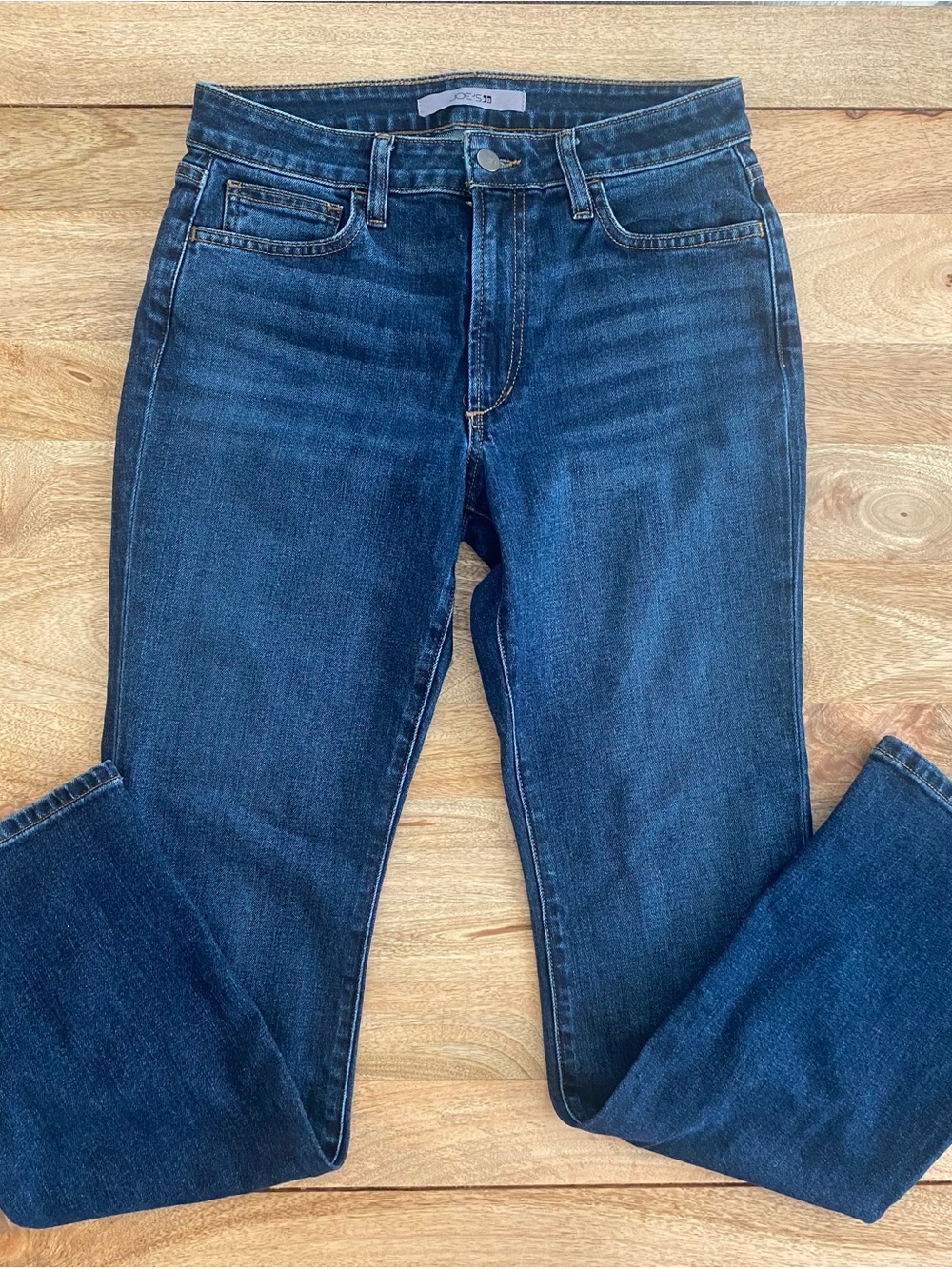 Joe's Jeans Straight Leg Dark Blue Denim